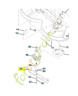 lame 531013126. Pièce de rechange Husqvarna