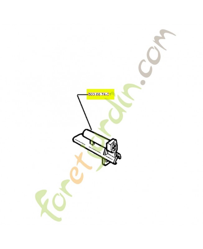 Douille 503667401. Pièce de rechange Husqvarna