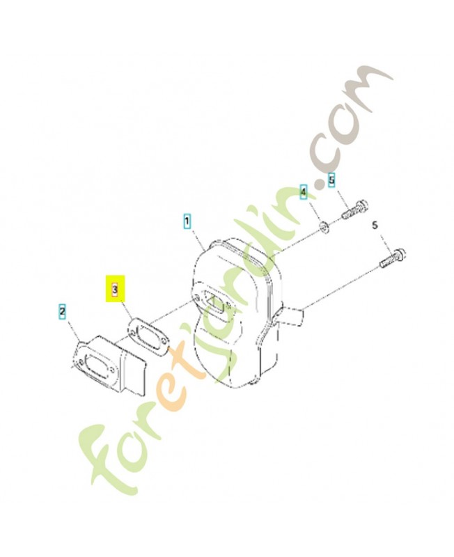 Joint 522954401. Pièce de rechange Husqvarna