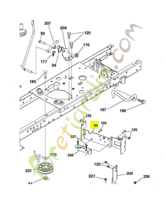 Service kit 531064101- Pièce détachée Husqvarna
