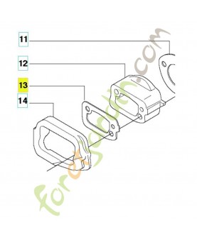 Joint admission Husqvarna ref. 501251002 Remplace la référence 501420301 et 501251001