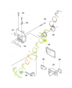 Tube 503958301. Pièce de rechange Husqvarna
