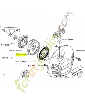 Poulie de démarreur 544102101- Pièce de détachée Husqvarna