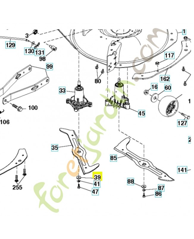 Rondelle 581526501. Pièce détachée Husqvarna