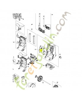 Condensateur 35mf 592617610. Pièce détachée Husqvarna
