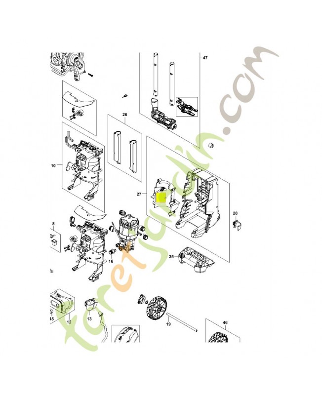 Condensateur 35mf 592617610. Pièce détachée Husqvarna Condensateur 35mf 592617610. Pièce détachée Husqvarna