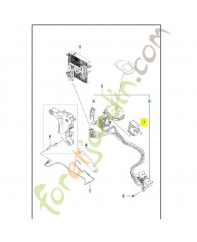 INTERRUPTEUR 582050701. Pièce détachée Husqvarna