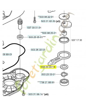 Rondelle 15x24 503230014. Pièce de rechange Husqvarna