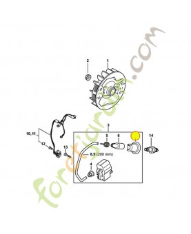 Recouvrement 1142-084-1600. Pièce détachée Stihl / Vicking
