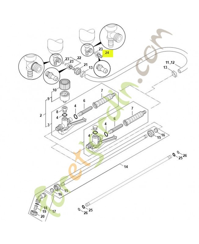 Piece de raccordement