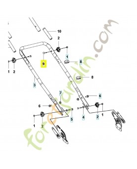 Boulon 502402101- Pièce détachée Husqvarna