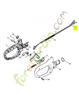 Cable de commande des gaz