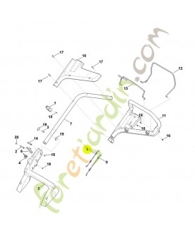 Câble 6358-700-7521. Pièce détachée Stihl / Vicking