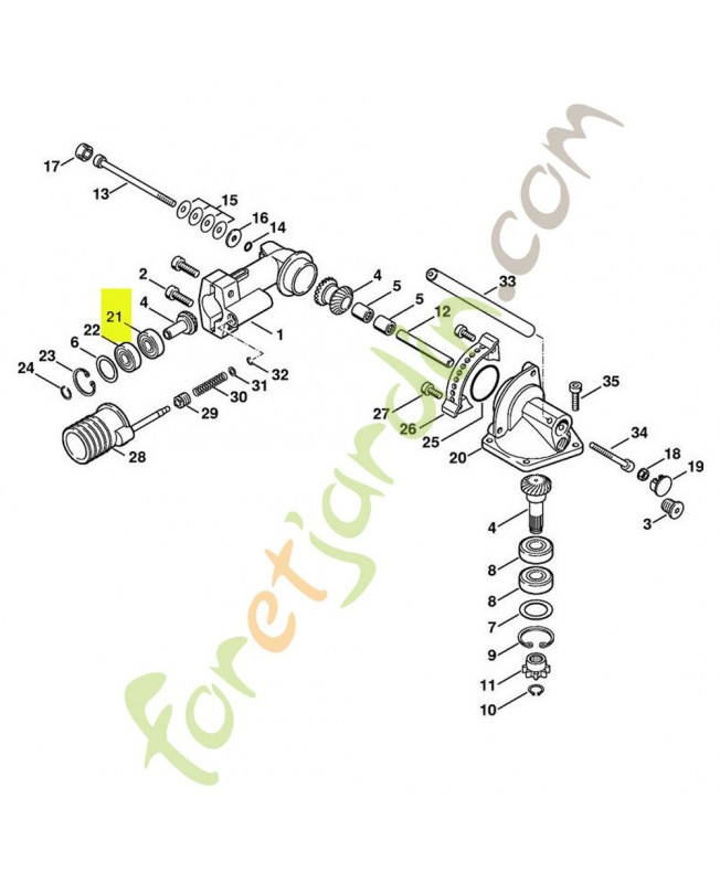 Roulement billes 609