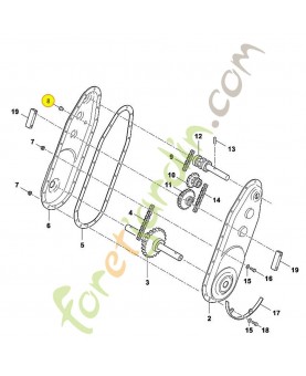 Bouchon 6226-646-0800. Pièce de rechange Sithl / Vicking