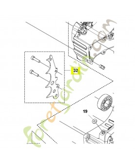 Griffe 590261002. Pièce détachée Husqvarna