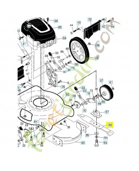 lame 580258102. Pièce de rechange Husqvarna