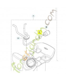 douille 505044501- Pièce de détachée Husqvarna