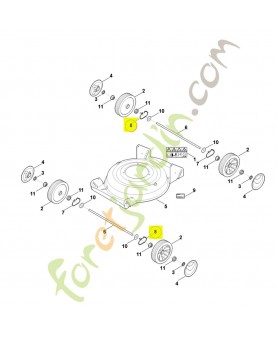 Ressort 6357-708-0815. Pièce de rechange Sithl / Vicking
