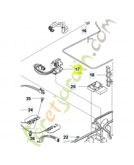 cablage 535277601- Pièce détachée Husqvarna