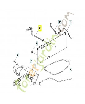 Câblage pour haut-parleur 576220201. Pièce de rechange Husqvarna