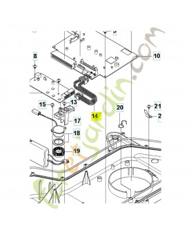 cablage 578898401 - Pièce de détachée Husqvarna
