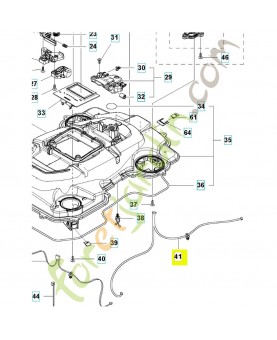 cablage 581660901- Pièce de détachée Husqvarna