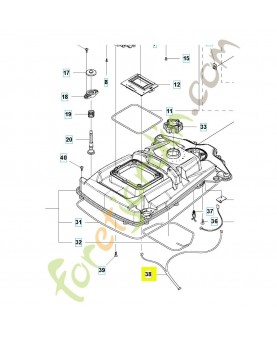 Cablage complet 585208601.Pièce de rechange Husqvarna