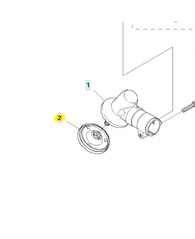 Entraineur 537234901. Pièce de rechange Husqvarna