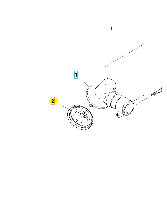 Entraineur 537234901. Pièce de rechange Husqvarna