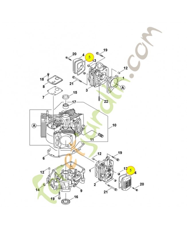 Joint 0001-029-0501. Pièce de rechange Sithl / Vicking