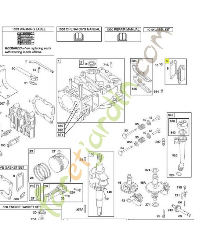 590395 Ensemble reniflard