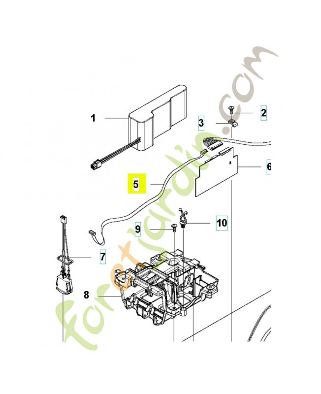 cablage 579708601 Pièce détachée Husqvarna
