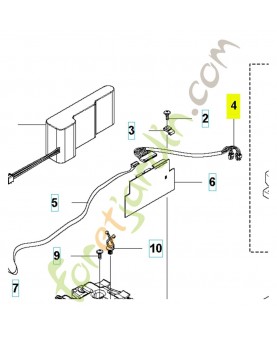 cablage 580614402- Pièce détachée Husqvarna
