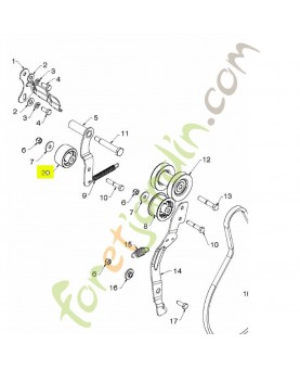 Poulie 586880202 - Pièce détachée Husqvarna
