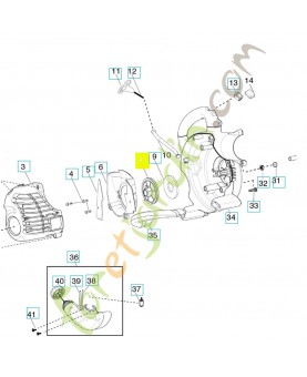 Poulie  589505501- Pièce détachée Husqvarna