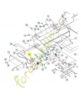 Poulie 597915101 - Pièce détachée Husqvarna