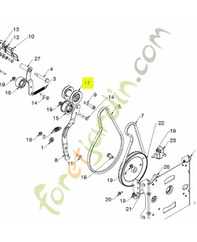 Poulie 589262203 - Pièce détachée Husqvarna