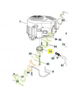 Poulie 532405472 . Pièce détachée Husqvarna