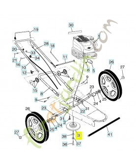poulie 588452702 - Pièce détachée Husqvarna