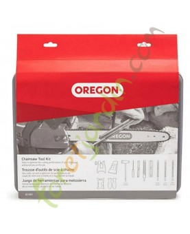 Kit d'entretien et d'affutage Tronçonneuse Oregon réf. 601981
