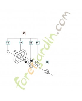 Poulie de lanceur 579814201. Pièce détachée Husqvarna