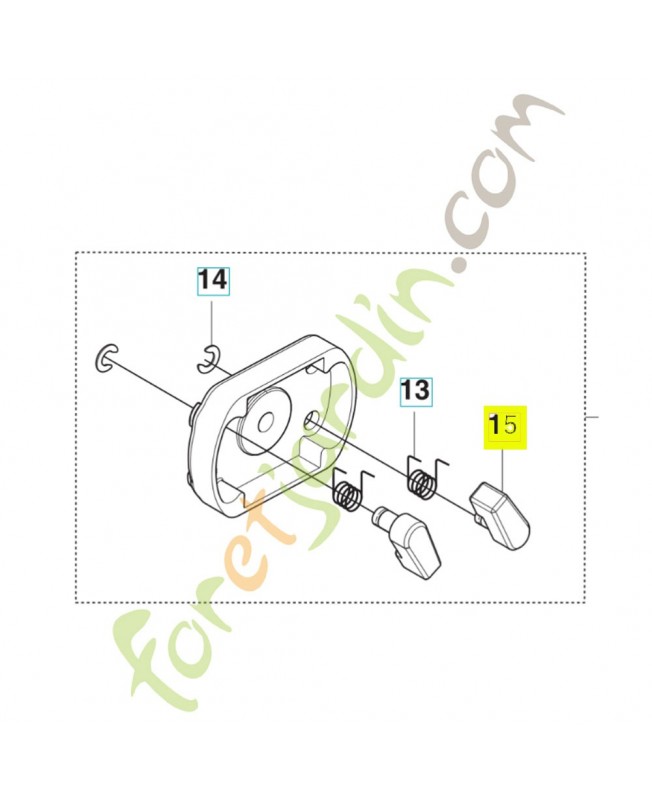 Cliquet 598656501. Pièce détachée Husqvarna