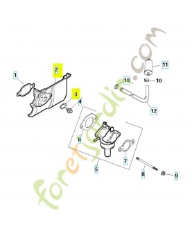 Kit 523060801. Pièce de rechange Husqvarna