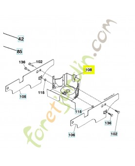carter 587179501. Pièce détachée Husqvarna