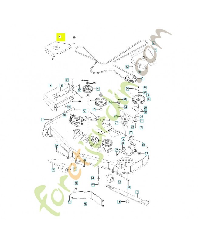carter 582463004- Pièce détachée Husqvarna