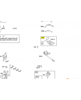 Bobine d'allumage 595304 Briggs & Stratton