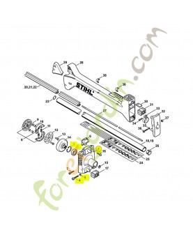 Carter accouplement 4134-160-0603. Pièce de rechange Sithl / Vicking