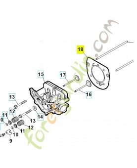 Joint 531029872. Pièce de rechange Husqvarna