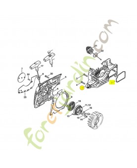 Carter de ventilateur 1133-080-1802. Pièce de rechange Sithl / Vicking